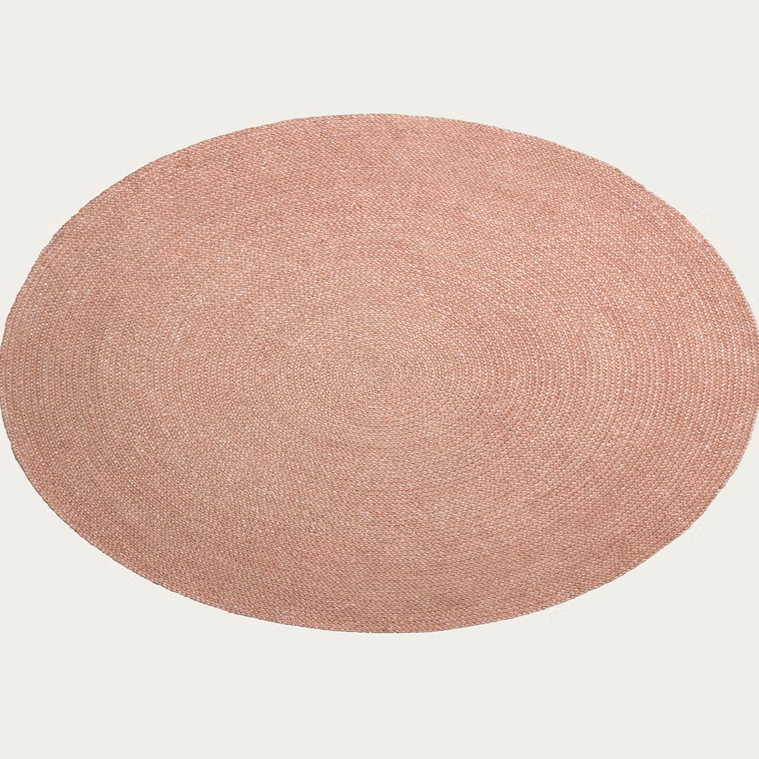 Braid Rug – Hand-Plaited Wool & Viscose Circular Rug