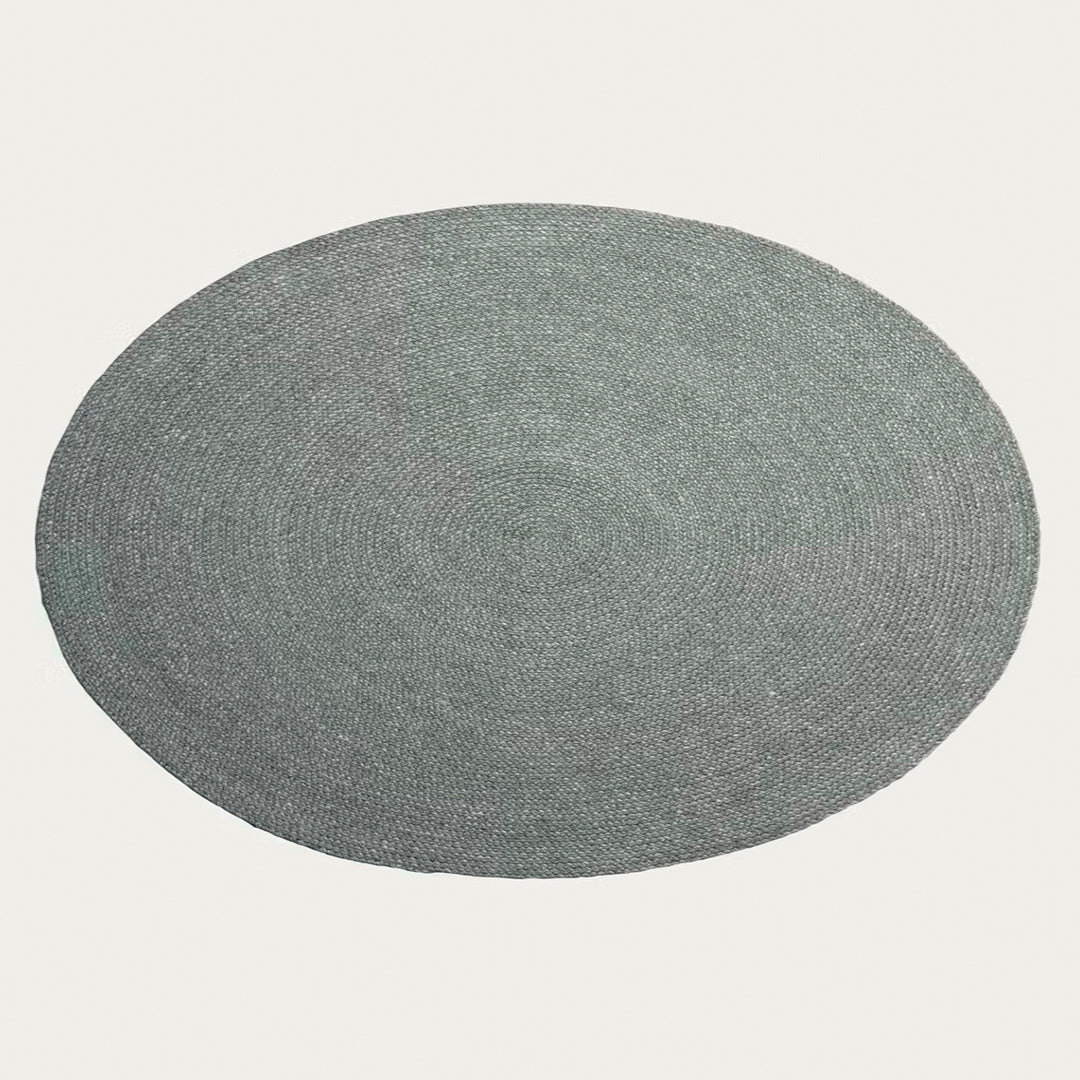 Braid Rug – Hand-Plaited Wool & Viscose Circular Rug