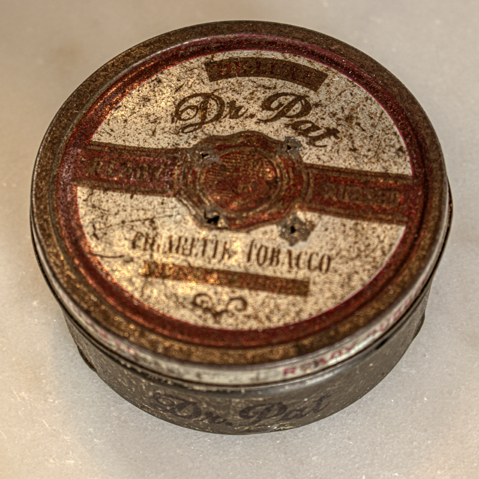 dr pat tobacco tin Luxe & Humble dr pat tobacco tin Luxe & Humble