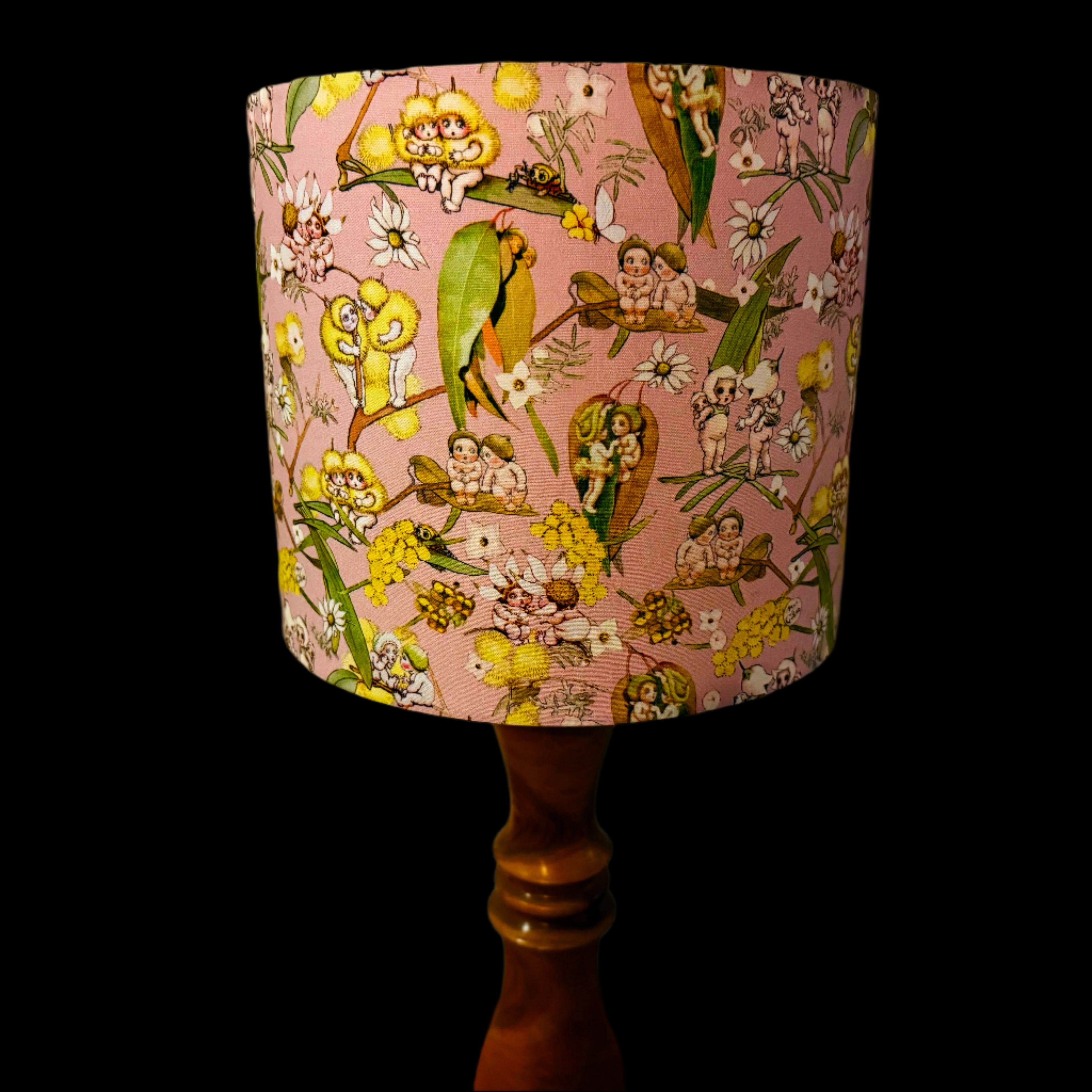 Handmade May Gibbs Cushion – Pink Gumnut Babies