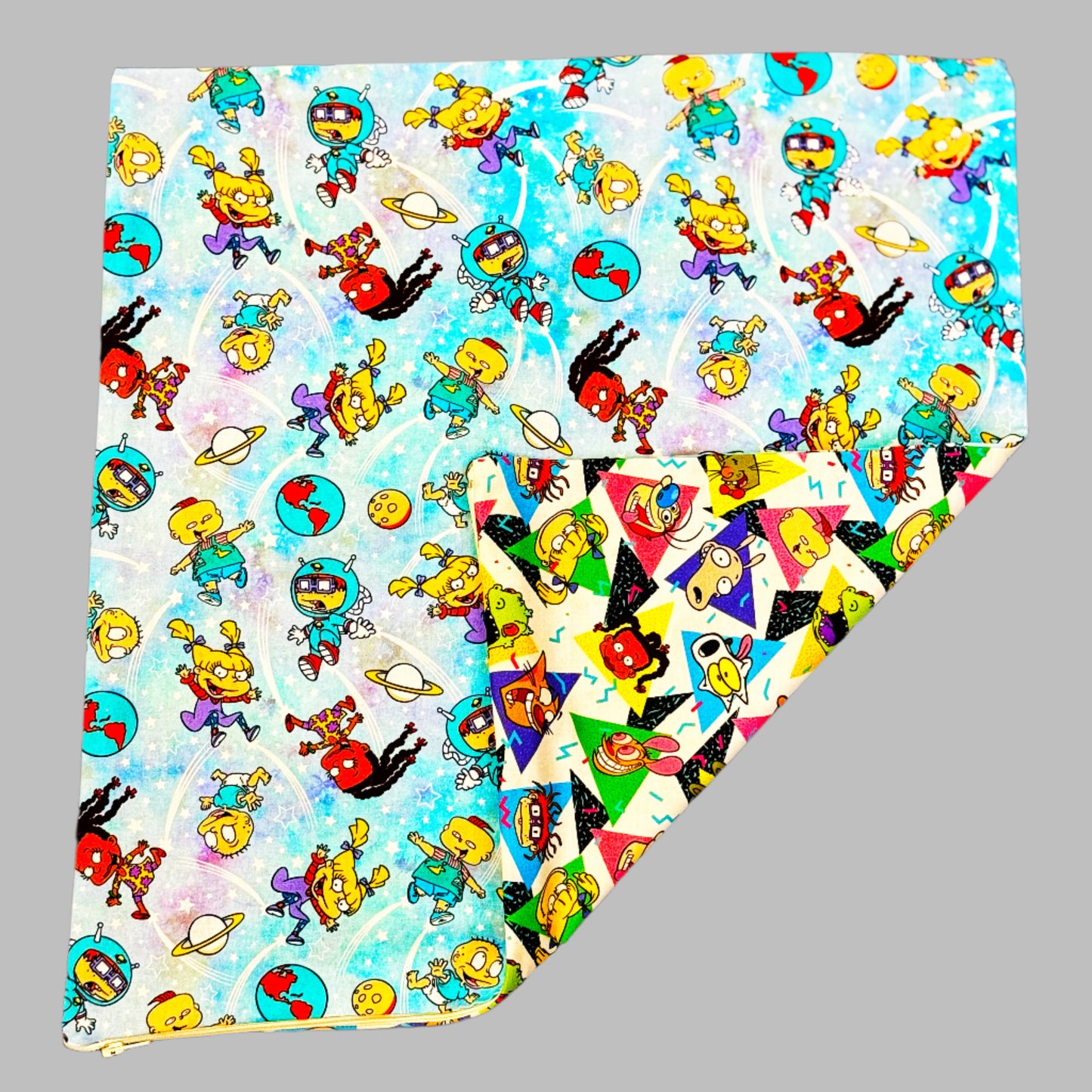 ๐ Rugrats in Space Meets 90s Nickelodeon Nostalgia | Double-Sided Cushion ๐ฌ๐๏ธ
