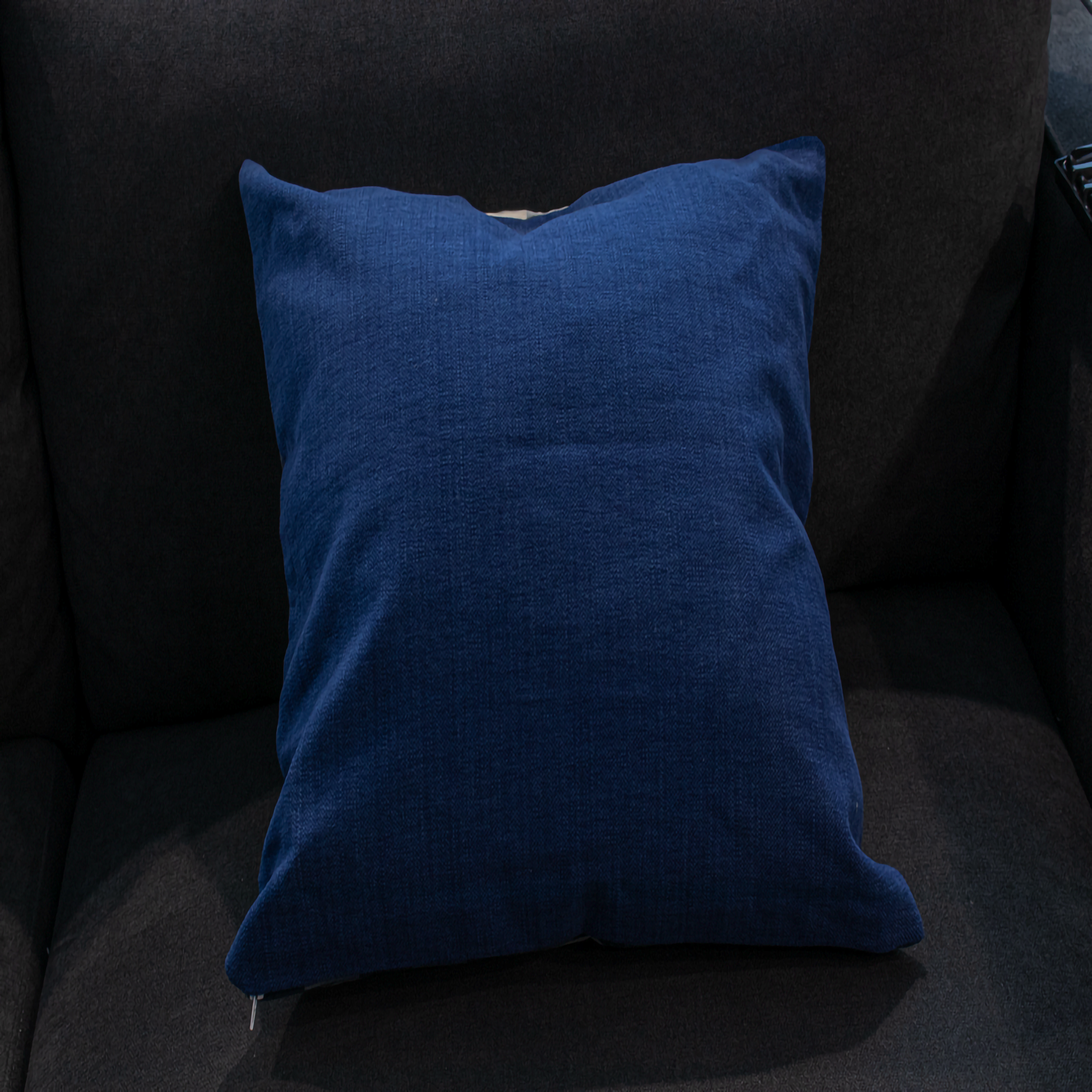 Bespoke Navy Gingham Bespoke Scatter Cushion