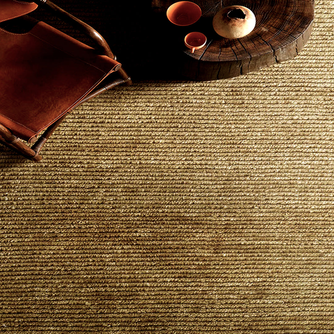 Malawi Wool Rug – Hand-Knotted Artisanal Design with Tassels