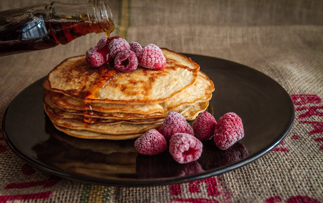 Luxe & Humble | Light & Fluffy 3 Ingredient Pancakes
