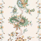 Elena Paisley Stripe Wall Paper