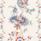 Elena Paisley Stripe Wall Paper