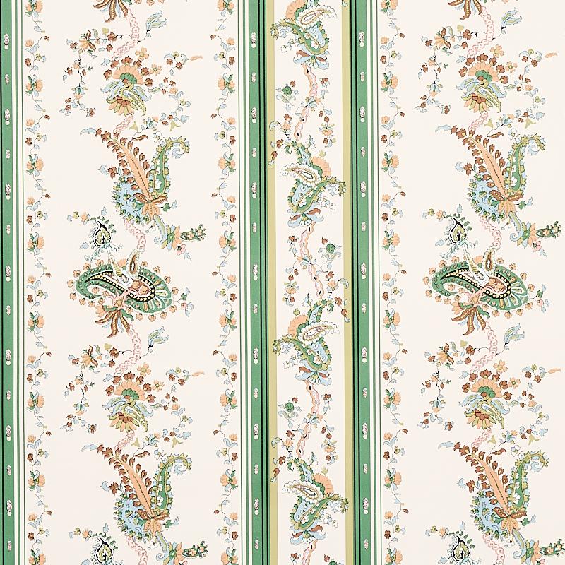 Elena Paisley Stripe Wall Paper