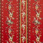 Elena Paisley Stripe Wall Paper