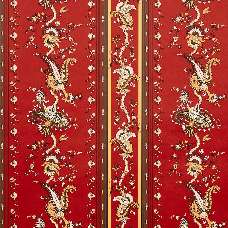 Elena Paisley Stripe Wall Paper