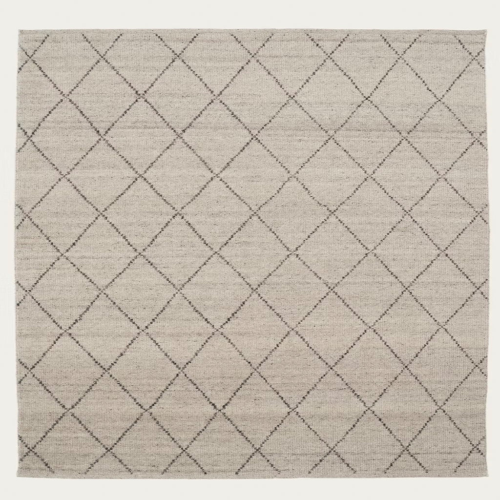 Atlas Wool Rug – Diamond Pattern