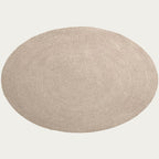 Braid Rug – Hand-Plaited Wool & Viscose Circular Rug