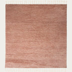 Malawi Wool Rug – Hand-Knotted Artisanal Design with Tassels