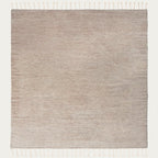 Malawi Wool Rug – Hand-Knotted Artisanal Design with Tassels