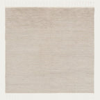 Malawi Wool Rug – Hand-Knotted Artisanal Design with Tassels