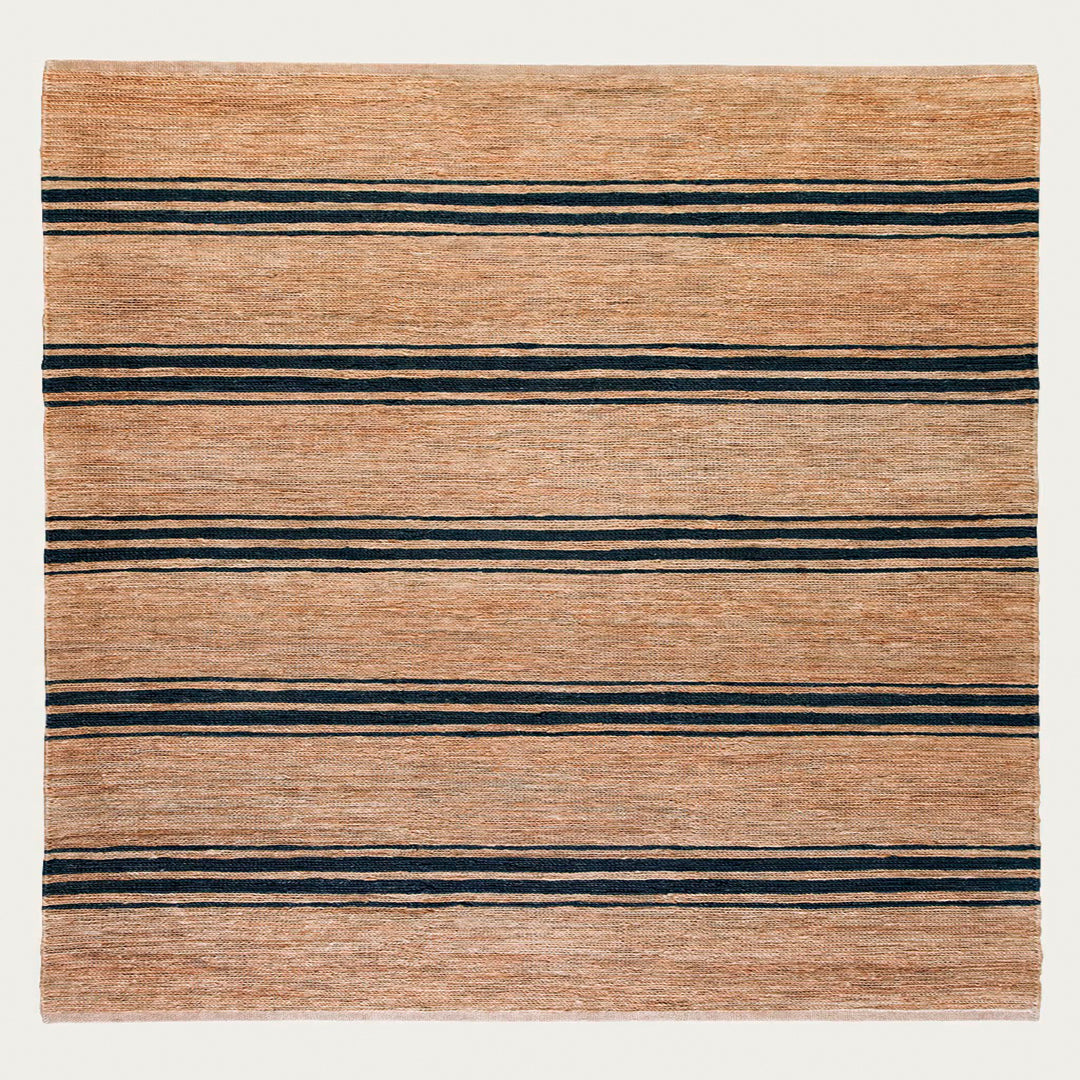 River Jute Rug – Handwoven Natural Elegance