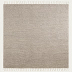 Malawi Wool Rug – Hand-Knotted Artisanal Design with Tassels