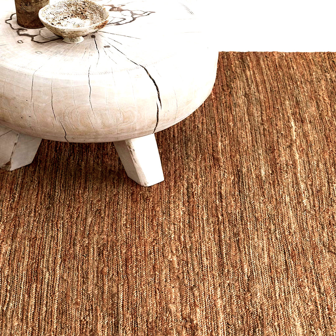 River Jute Rug – Handwoven Natural Elegance