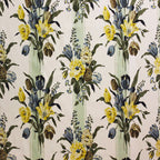 Eastlake Fabric in Dove, Aqua, Bisque, and Mint colorways, ideal for upholstery and home décor by Luxe & Humble.