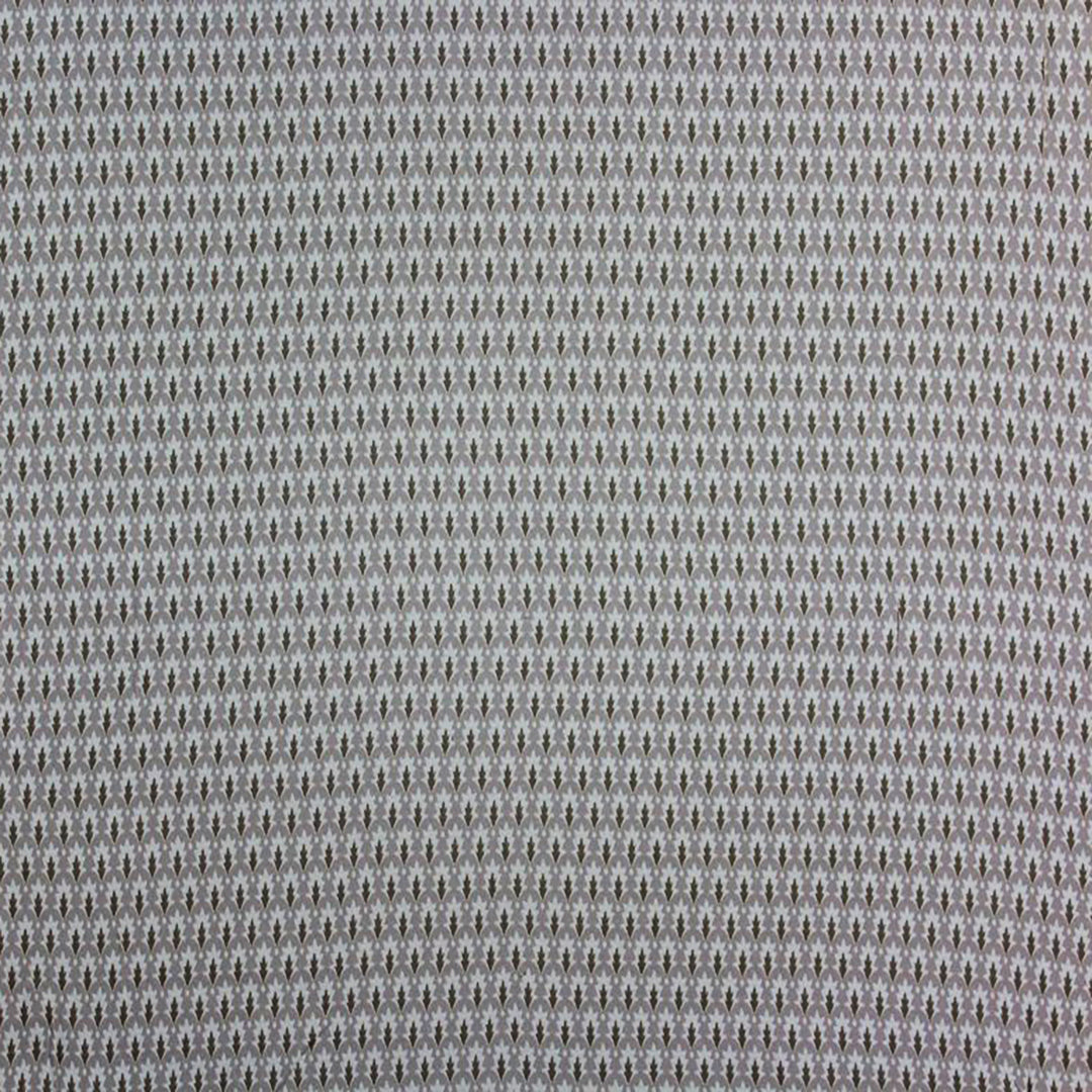 English Oak Fabric in Mastic and Beige, featuring a delicate design, ideal for upholstery and home décor by Luxe & Humble.
