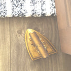 Victorian Sad Iron Gold