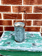 🪣 Antique Galvanised Well Bucket with Hook ✨