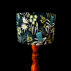 The Native Floral - Themed Drum Lampshade