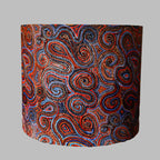 Aboriginal Dotted Mina Mina Dreaming Drum Lampshade
