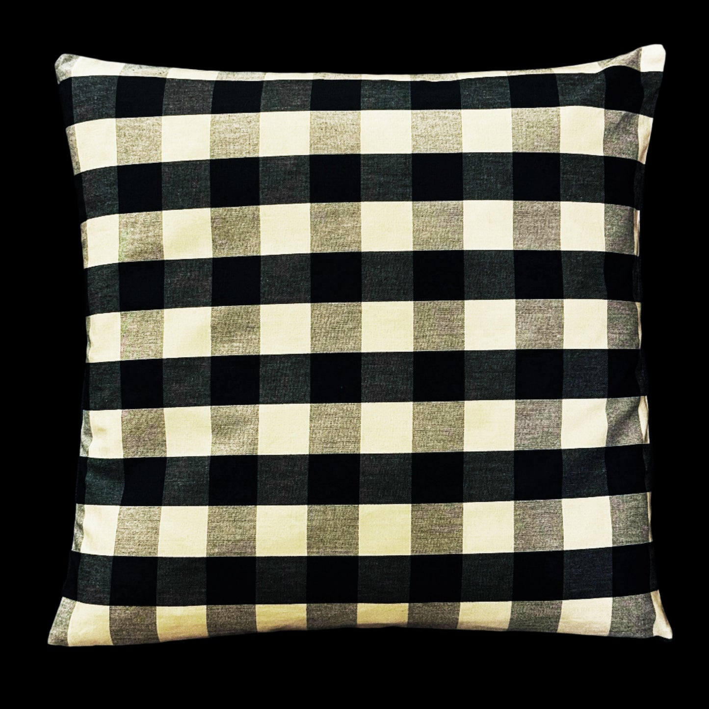 Bespoke Navy Gingham Bespoke Scatter Cushion