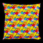 Handmade Mr. Men & Little Miss Cushion – Reversible