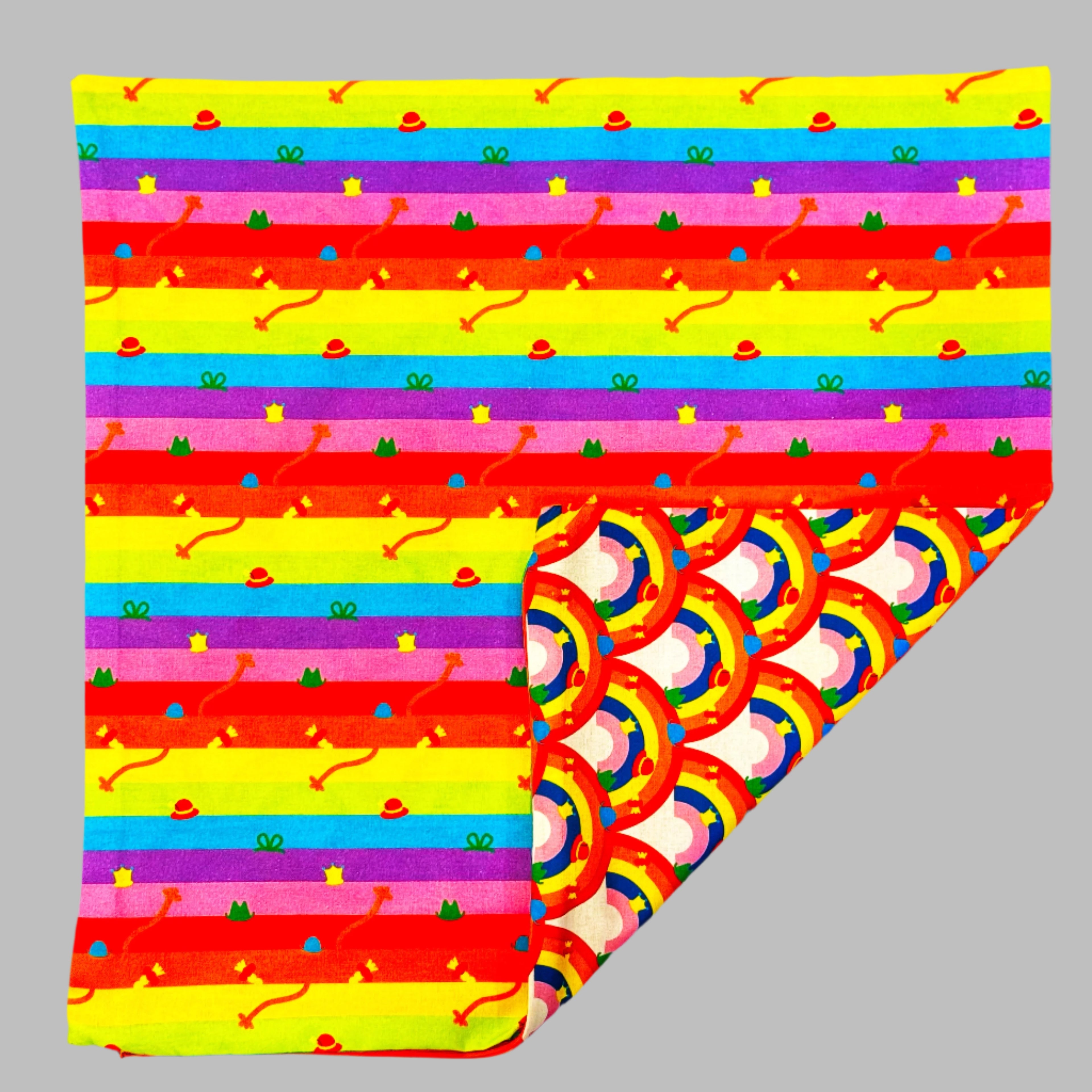 Handmade Rainbow Cushion