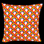 Handmade Rainbow Cushion