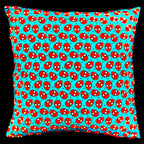 Handmade Reversible Cushion Lightning McQueen & Spider-Man