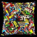 Handmade Marvel Comics Cushion