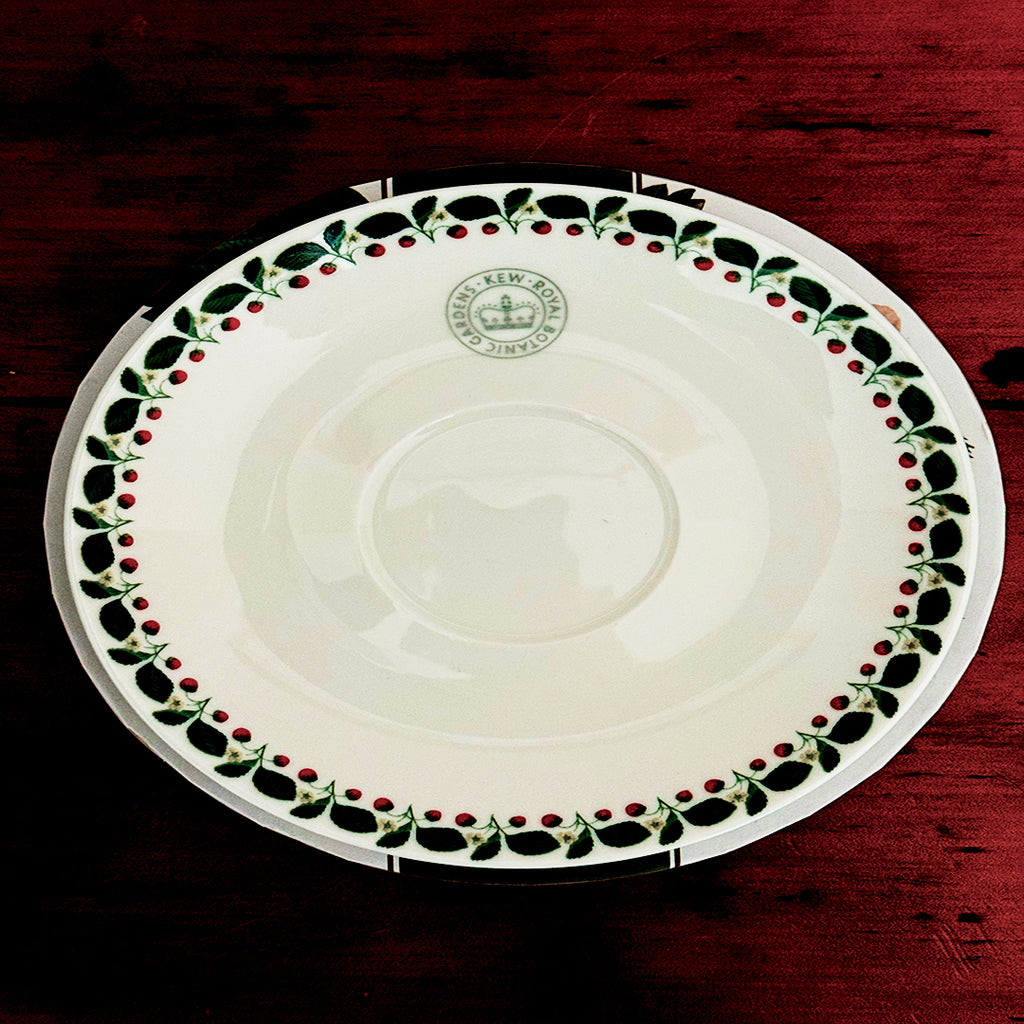 🫖🍓 Kew Gardens ‘Wild Strawberries’ Tea for One & Saucer Set