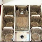 Royal Doulton Crystal Decanter & Tumblers Set – 7pc Gift Boxed