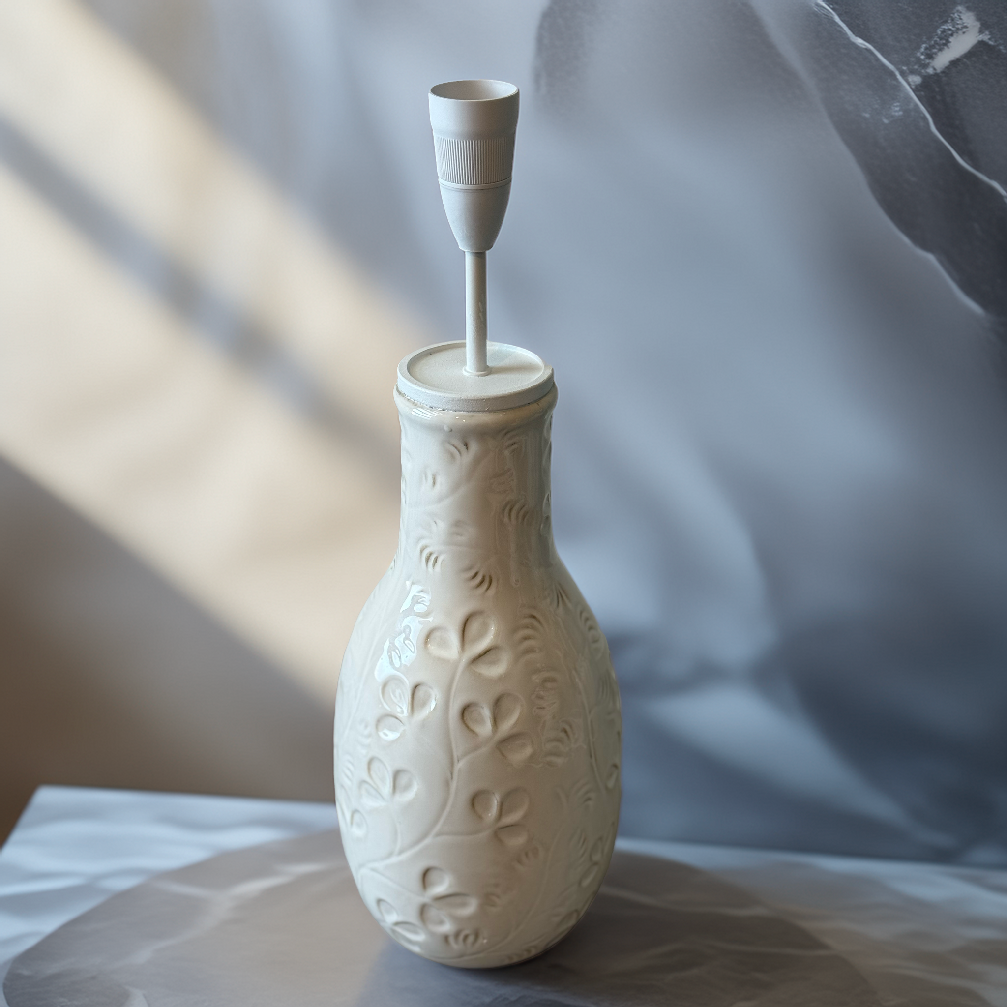 Eden Embossed Lamp Base