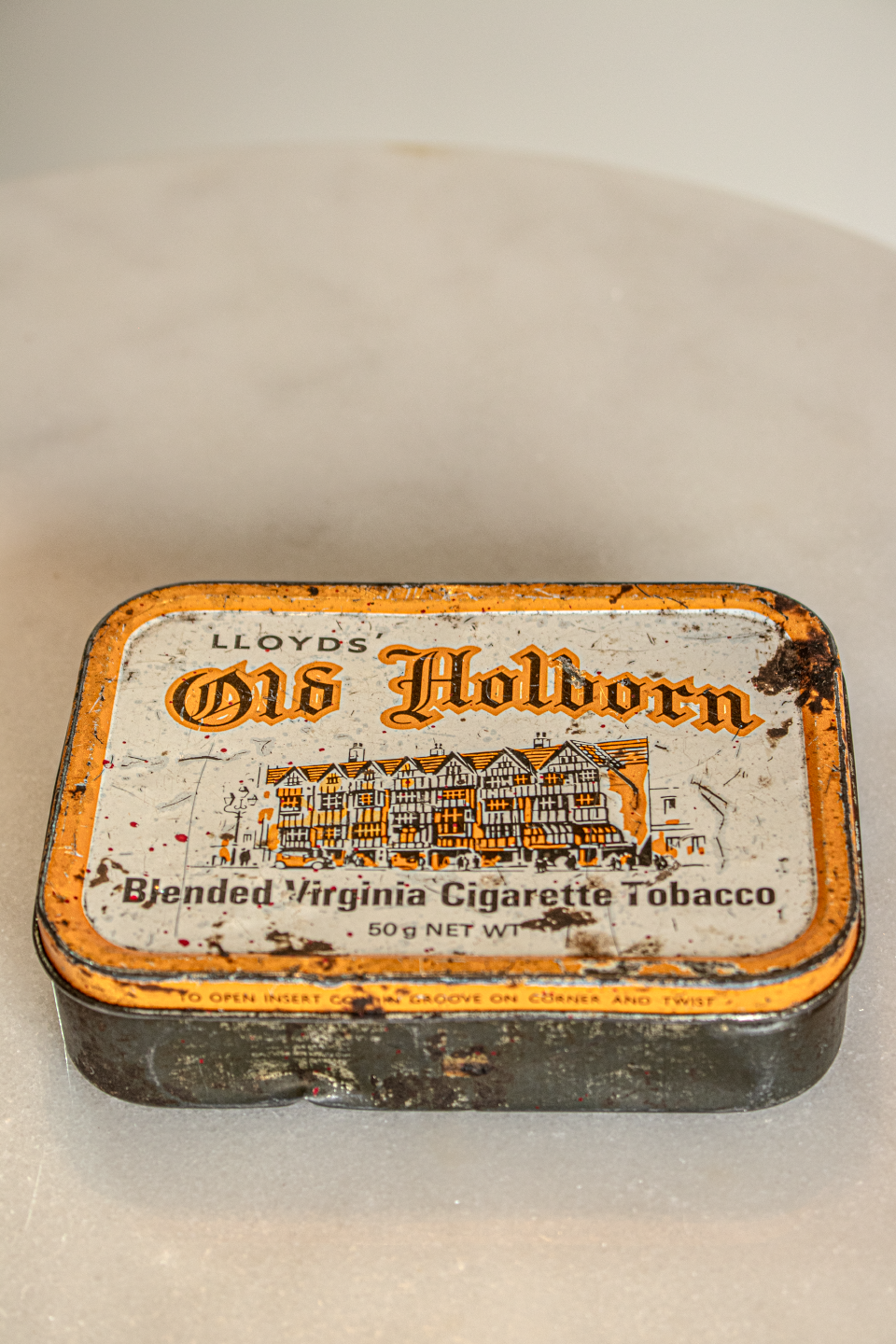 Lloyds Old Holborn 50g net Tobacco Tin