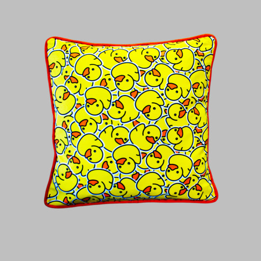 The Duckie-Themed Pillow Pair & Empire Lampshade Set