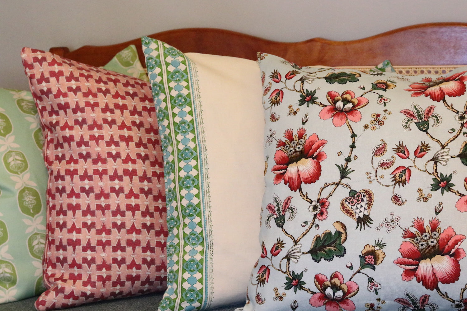 Load video: A selection of cushions designed &amp; manufactured by Luxe &amp; Humble.