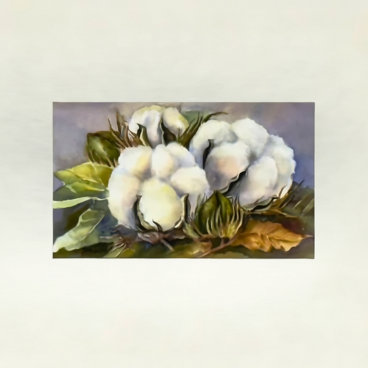 PROMISING COTTON, FINE ART ARCHIVAL REPRODUCTION EDITION 4/25