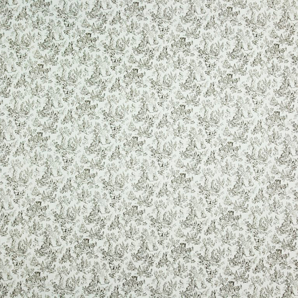 Esa Fabric in Walnut, Porcelain, and Vert, featuring a vintage-inspired pattern, ideal for upholstery and home décor by Luxe & Humble.