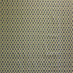 Fancelli Diamond Fabric in Gold and Navy, showcasing a diamond-patterned design, ideal for upholstery and home décor by Luxe & Humble.