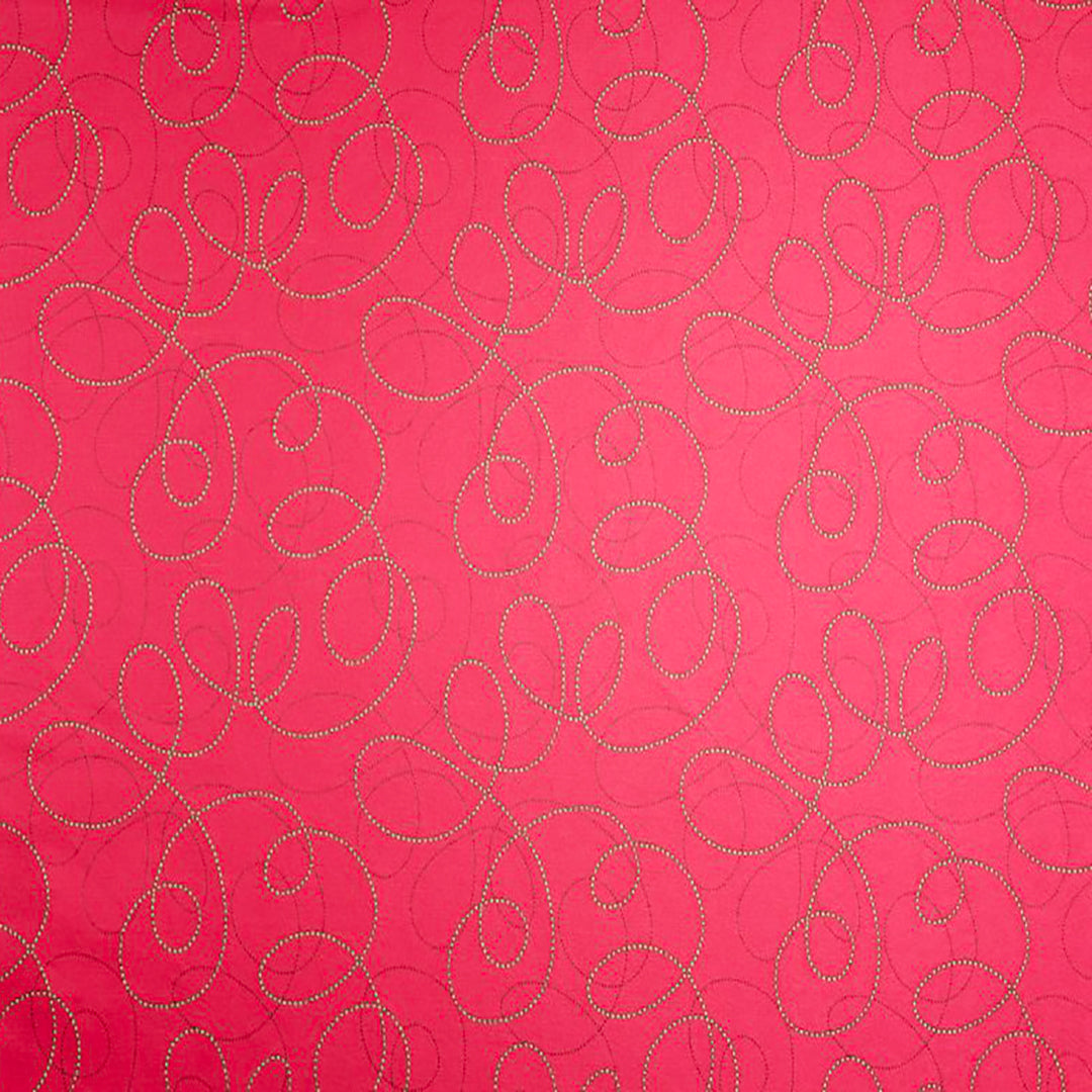 Go with Flo Fabric in Poppy and Rust, ideal for upholstery and home décor by Luxe & Humble.