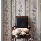 Elena Paisley Stripe Wall Paper