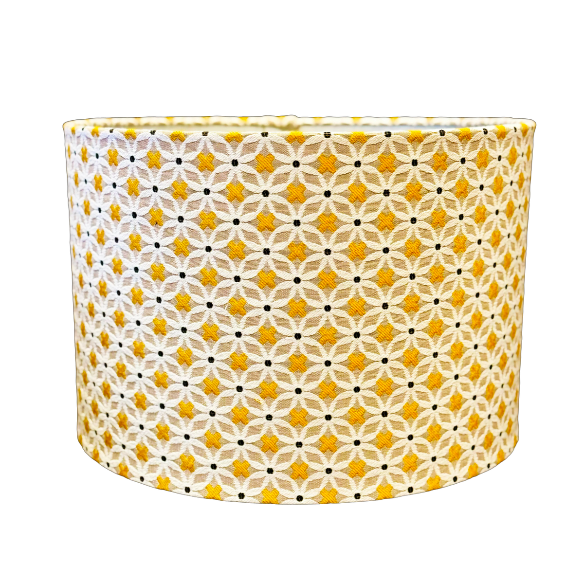 Luxe & Humble 40 cm Golden Bloom Drum Lampshade - Premium Homewares Melbourne