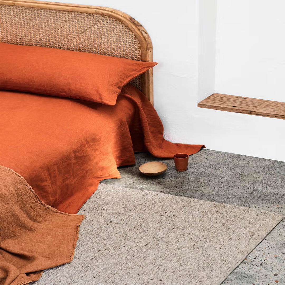 Luxe & Humble Andes Rug – Wool Area Rug in Neutral Tones - Premium Homewares Melbourne; gallery view 2