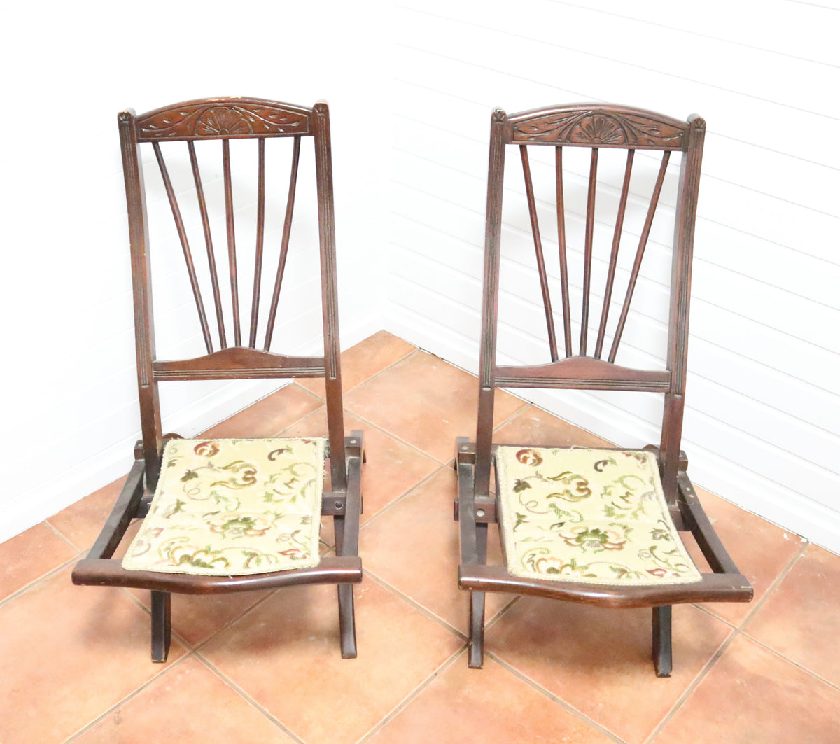 Luxe & Humble Antique Folding Chairs - Premium Homewares Melbourne