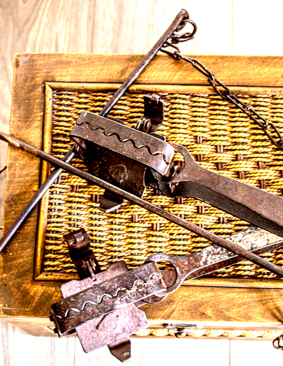 Luxe & Humble Antique Rabbit / Fox Trap - Premium Homewares Melbourne; gallery view 3