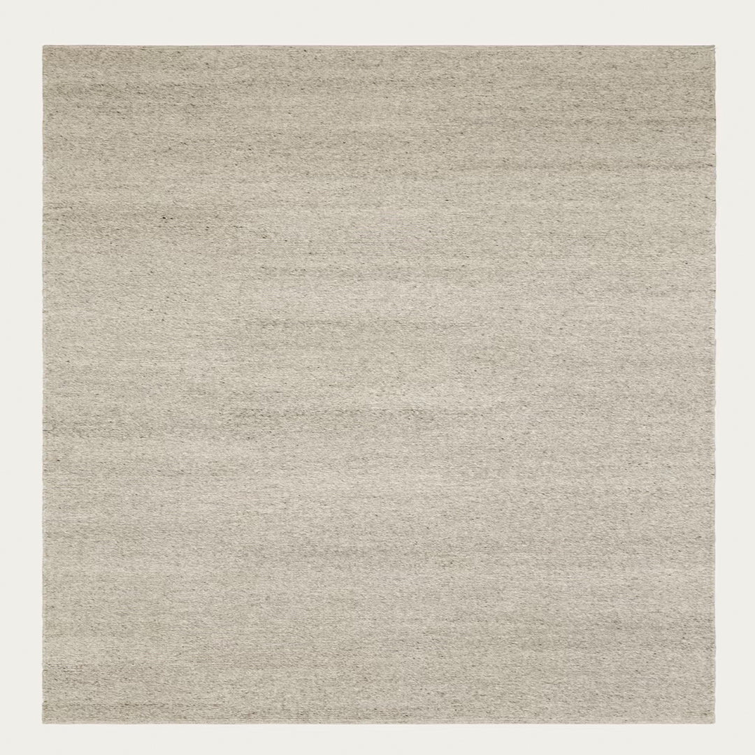 Luxe & Humble Aspen Rug – Luxury Wool Soumak Weave in Neutral Tones - Premium Homewares Melbourne; gallery view 6