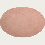 Luxe & Humble Braid Rug – Hand-Plaited Wool & Viscose Circular Rug - Premium Homewares Melbourne; gallery view 4